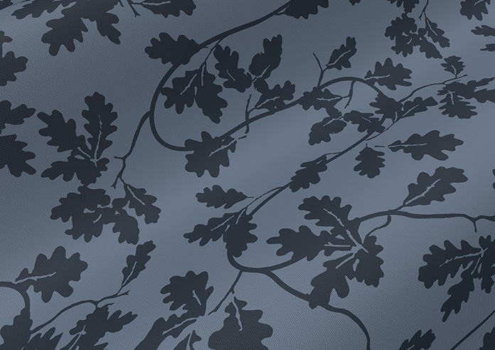 Oak Leaves, Midnight - Roller Blind - Image 4